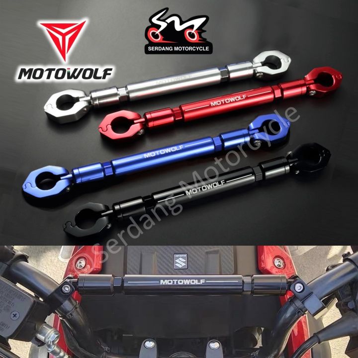MOTOWOLF Premium Handle Crossbar Cross Bar Motorcycle Handlebar