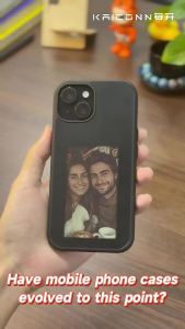 Made In China Factory Customizable Screen Digital Smart Nfc Function E Ink Display Phone Case For Iphone 12 13 14 15 Pro Max