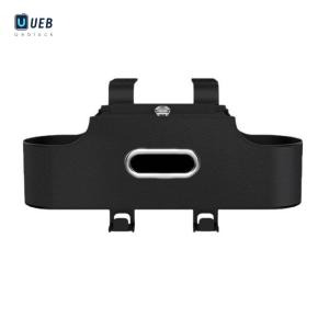 Ueblock✈กระเป๋าแขวนที่นั่ง 4-in-1 พร้อมเนื้อเยื่อถ้วยที่เก็บยานพาหนะกล่องเก็บของ PU หนังคาร์ซิล