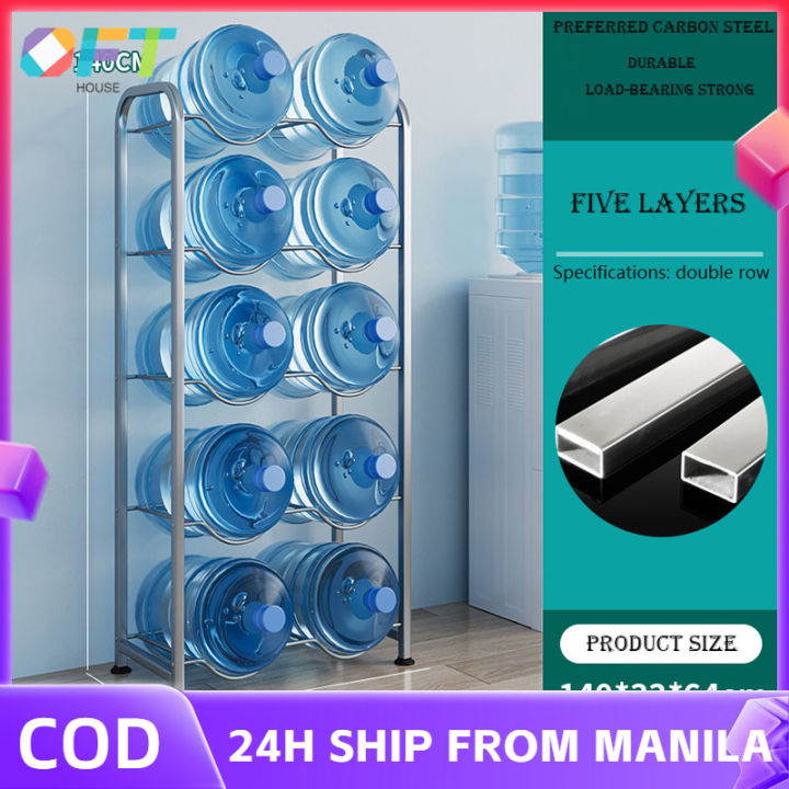5 Gallon Detachable Water Bottle Holder for Kitchen Water Jug Rack ...