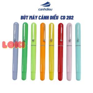 Bút Cánh Diều CD 202 ngòi êm trơn Bút máy học sinh viết Cánh Diều 202 ngòi tròn đều viết trơn tập viết - Loki Kids
