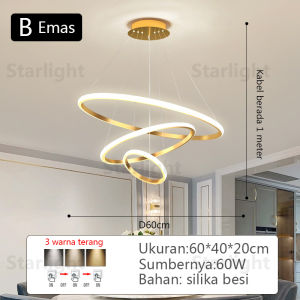 Lampu Gantung Ruang Tamu Lampu Gantung Restoran Nordik Lampu Hias Kamar Tidur Modern Lampu Toko 27