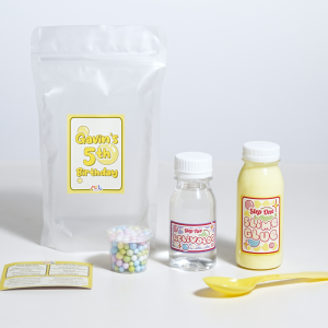 MALOTOYS - Custom Hampers Sticker Pouch Slime Kit Tofu Slime Anti Gagal Mainan Sensori Anak Malo Toys