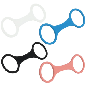 Flexible 8 Shape Snorkels Fastener Easy Installation Quickly Detaches Retainer For Swimming Diving