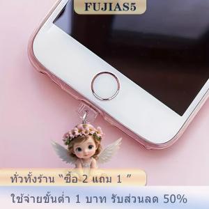 [COD] SHGMYD ปลั๊กอะคริลิคกันฝุ่นโทรศัพท์รูปสัตว์น่ารักๆอุปกรณ์เสริมป้องกันฝุ่นสำหรับพอร์ตชาร์จโทรศัพท์ iPhone Type-C