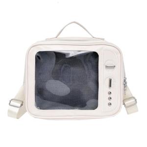 Clear Itabag Lovely Shoulder Bag Pin Display Backpack Aesthetic Crossbody Bag Retro Television Messenger Bag for Daily