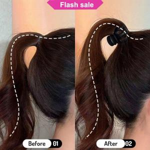 SHENHAO2🎀 5 cái kẹp tóc đuôi ngựa cố định đuôi ngựa cao kẹp tóc kẹp tóc kẹp tóc phụ kiện nữ cô gái phụ kiện mũ nón móng vuốt tóc chống chảy xệ