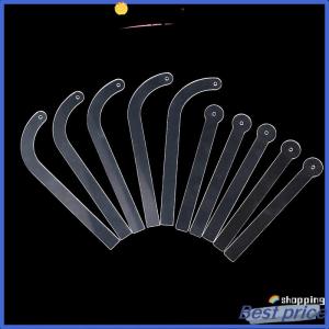 XYJ Flash Sale Home 1 5 cái rõ ràng Acrylic Bông tai hiển thị chủ giá Bông tai đeo hiệu ứng Stick ear Stud đồ trang sức thử trên thanh