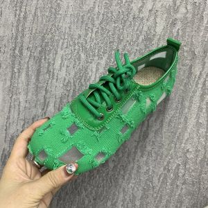 Summer Womens Shoes Breathable Shoes Casual Shoes Low Heel Plus Size Lace Up Designer Shoes