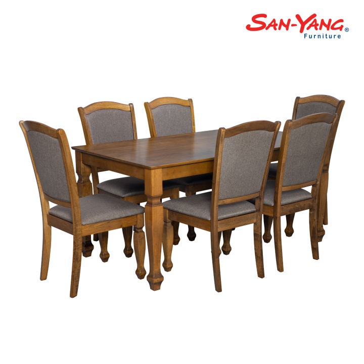 San Yang 6 Seater Dining Set 300319 Lazada Lazada PH