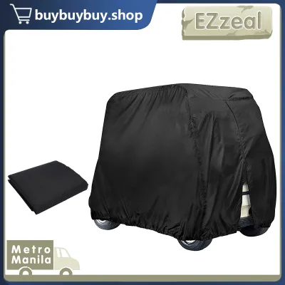 210D Golf Cart Cover Waterproof E-bike Golf Type Full Cover Four Wheels For Dustproof