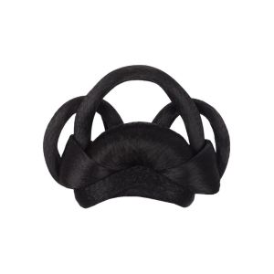 QUESU Vintage Hanfu Wig Headband Headdress Lazy Wig Bag Chinese Ancient Chignon Dance Accessory Wigs Synthetic Antique Hair Bun Novice