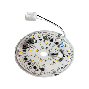 3.94Inch LED Ceiling Fan Light 18W 1530LM Dimmable LED Retrofits Kits Round Ceiling Flush Light Replacement Panel