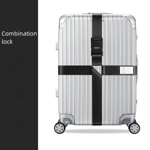 SG [READY STOCK]Luggage Cross Straps Adjustable 22-32 Inches Luggage Strap Seat Belt Strapping for Travel Thickened and upgraded Multi-size application Luggage Strap