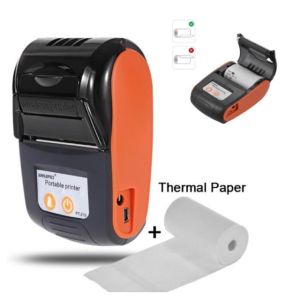 PT-210 Portable Thermal Printer Receipt Printer(Bluetooth+Usb Connection)