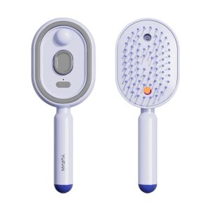MISSLADY Hair Care Red Light Spray Massage Comb Multi-Function Anti-Frizz Large Tank 2-In-1 Misting Hair Brush Hairdressing Combs Anti-Static Electric Spray Hair Brush Women