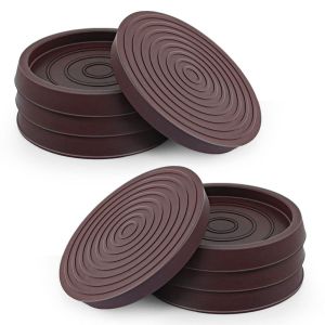 ALUN5 for Bed Stoppers for Hardwood Floors 2.5inch Non Slip Caster Cups Leg Coasters Furniture Coasters Furniture Pads