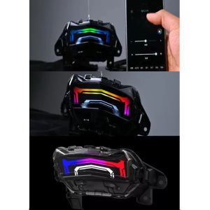 Lampu Stop Lazy RGB Aerox New Nvx 2020 2024 Running RGB Apk Plus Mode Tombol Running WD 242