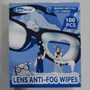 🇸🇬SG STOCK | Anti-fog Lens Wipes Glasses Cleaner Wipe Pre-moistened Spectacles Wipe