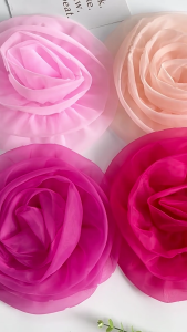 Thanh Lịch hoa lớn Pin Phong Cách Ghim Cài áo hình hoa màu trơn Hoa Thích Hợp Cho Đám Cưới Và Đảng Nhân dịp Khác Nhau