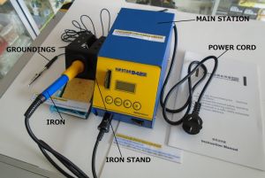 HANSTAR Soldering Station-ESD safe HANSTAR 942-90W for Industrial Use in Electronics Manufacturing & Professional Repair!