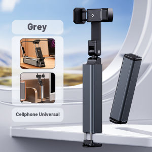 (SG) Travel Phone Holder 360° Rotation Desktop Mobile Phone Holder for Plane/Luggage/Desk/Cabinet/Streaming/Tablet/Phone Stand Aluminum Alloy