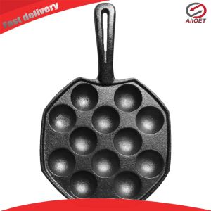【Alloet】 12 Holes Octopus Baking Machine Non Stick Octopus Ball Baking Tray Kitchen Tools