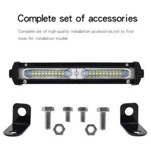 SLIM LED BAR 180W 20 Inch 12V 24V: Lampu Sorot Offroad Worklight