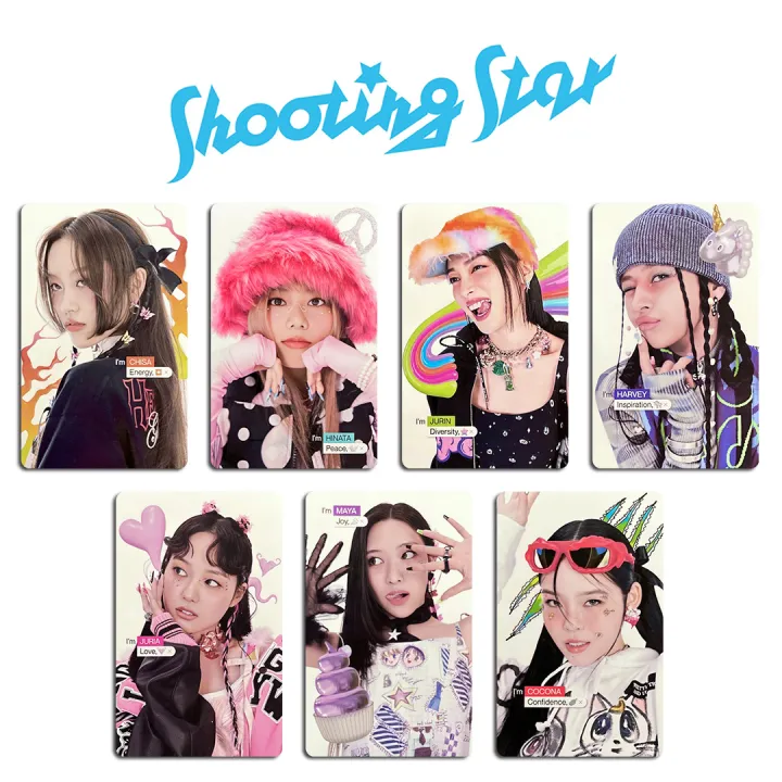 XG Photocards Jpop XG Shooting Stars Photo Cards Jurin Cocona