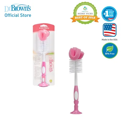 Dr. Browns Standard Baby Feeding Bottle Brush Pink