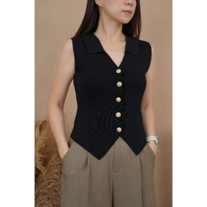 [ Modise ] Skye Knit Vest / Atasan Wanita