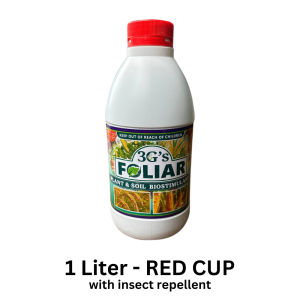 3Gs FOLIAR  RED 1LITER - ALL IN ONE SUPER FOLIAR BIO ORGANIC LIQUID FERTILIZER - JAPAN TECHNOLOGY