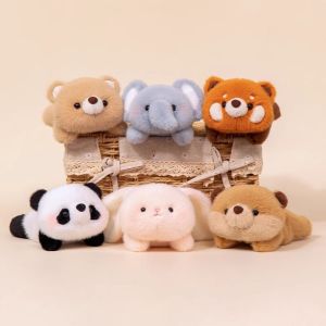 GOODOO 17cm Plush Companion Doll Elephant Plush Stuffed Animal Pillow Fashion Super Soft Animal Plush Toy Sleeping Gift