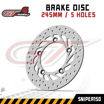 BRAKE DISC SNIPER 150 FRONT 245MM 5 HOLES SNIPER 150 / SNIPER 155 / YBR125 / SZ16 / FZ / XSR155