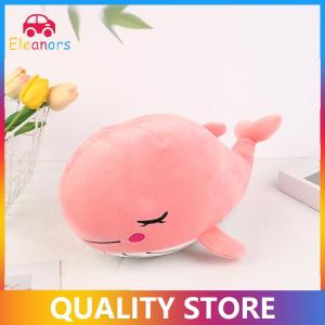 [Eleanor] Đồ chơi nhồi bông hình cá voi hoạt hình 35cm Gối Đệm Búp Bê Cá heo nhồi bông mềm mại quà tặng trang trí nhà cửa cho trẻ em
