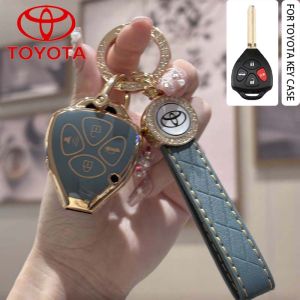 toyota car remote key case for vigo innova altis camry key case