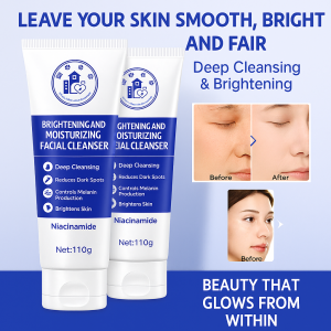 【Sale】Skin Whitening Facial Cleanser Oil Control Blemish-Remov Moisturizing Brightening Amino Acid Facial Cleanser Skincare