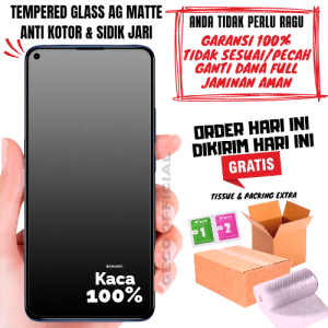 TG Tempered Glass AG Matte Gaming Anti Gores Kaca 9H Full Layar INFINIX SMART 4 5 6 7 HOT 20 PLAY 30i 12i 30 PLAY 12 PLAY 11S 10 10PLAY 10S 11 11PLAY NOTE 11 TG Tempered Glass Anti Gores 100% Kaca BY GECO