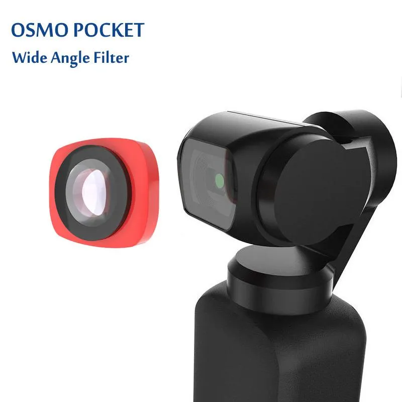 Super Wide Angle Lens In Gimbal Accessories For DJI Pocket 2/Osmo