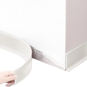 MUNCHX Thickened Baseboard Molding Trim Self Adhesive 1M/Roll Wall Baseboard DIY Anti-collision Wall Sticker Home Decor