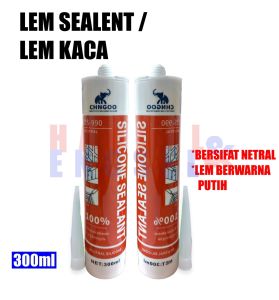 Lem Glass Asam LEM Kaca Netral / Asam Lem Kaca Silicone Lem Aquarium