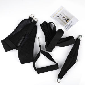 Nâng cấp Đai Kéo Cổ cổ tử cung Thiết bị kéo cổ kéo Kit có thể điều chỉnh kéo cổ vành đai đôi Ratchet cổ giảm căng thẳng di động trên các thiết bị cửa cho giảm đau cổ
