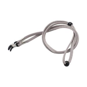 NOBLELYN 1PC Durable Eyeglasses Holder Strap Cord High Elasticity Eyewear Retainer Adjustable Glasses Cord Fashion Suede Fabric Suede Leather Eyeglasses Strap for Eyeglass