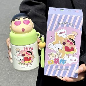 COD 200มล ขวดน้ํา หน้าแข้ง ดินสอสี ชาน ใหม่ 316 ถ้วยฉนวนสแตนเลสน่ารัก ถ้วยน้ําขนาดเล็ก