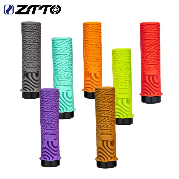 ZTTO MTB Grips Rubber Anti Slip Grips For MTB Folding Bike For - Main Image
