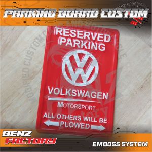 BENZFACTORY PARKING ONLY EMBOSS V W