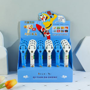 Christmas Gift Halloween Hot sanrio Kawaii 0.5Mm Projection Gel Pen Hello Kitty Cartoon Cute Student Black Swivel Pen Kuromi Fashion Stationery New kit