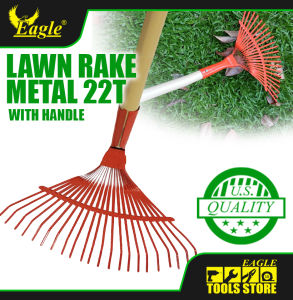 Lawn Rake Metal 22T Eagle Professional Tools