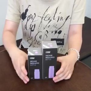 Flask TumblerStainless Steel Thermos 200ml Leak Proof Travel Tumbler Hot Cold Water Bottle for Office School Thermos Bottle