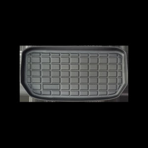 สำหรับเทสลา model3 แผ่นรองท้ายรถพิเศษสีดำกันน้ำสำหรับรถพิเศษ TPE แผ่นรองท้ายรถเดิม